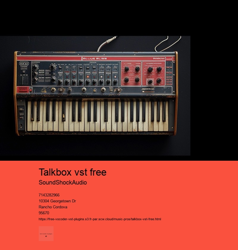 talkbox vst free